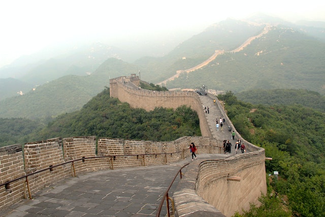 The Great Wall of China is a remarkable modern world’s wonders.